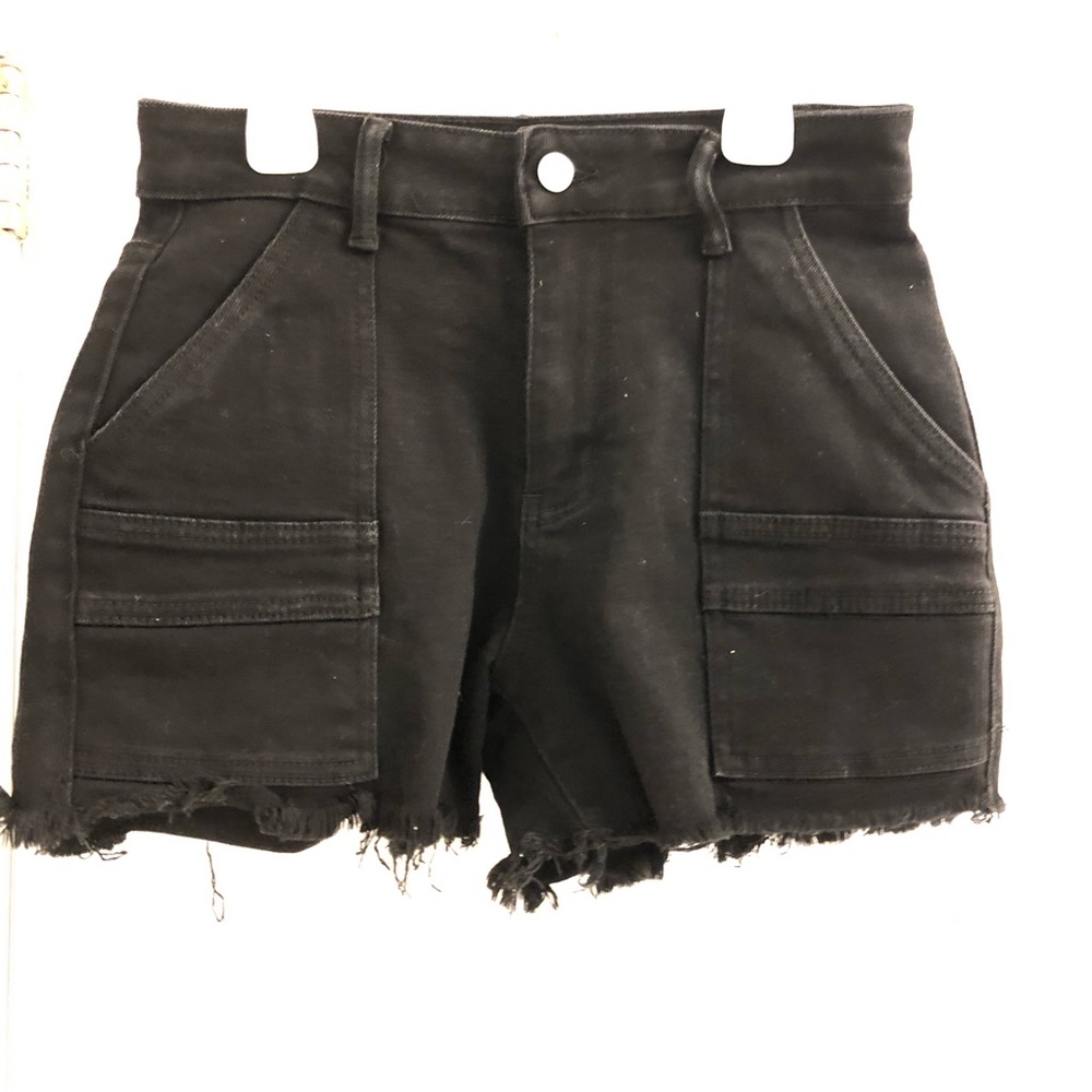 Aotasely brand  Black High Waist Women's Shorts size Small S. EUC